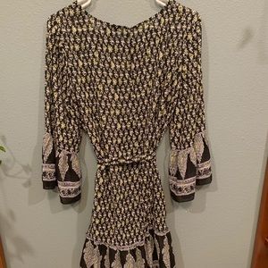 Sheer Long Sleeve Dress